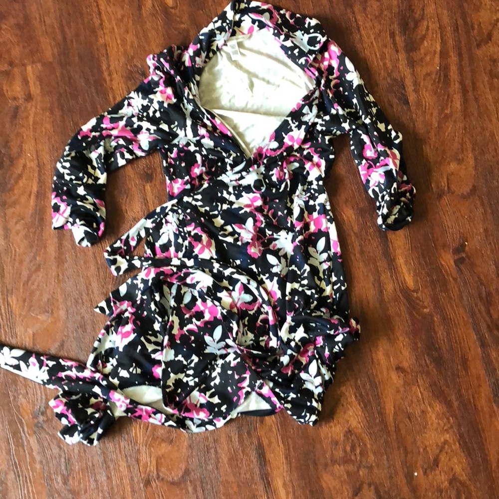 NWT Diane von furstenberg wrap dress 8